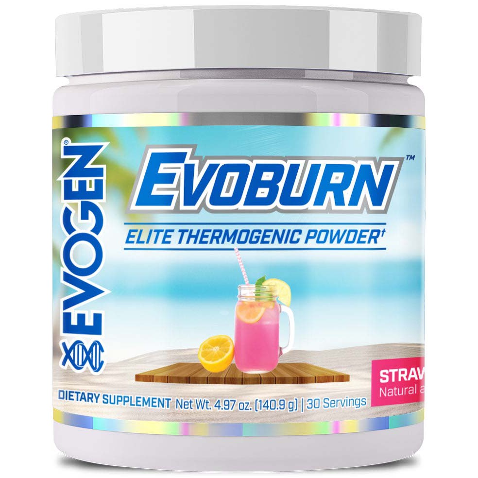 Evogen Evoburn Fat Burner & Thermogenic Weight Loss Supplement - Boost Metabolism & Energy for Men & Women - Perfect for Workouts, Dieting & Active Lifestyle