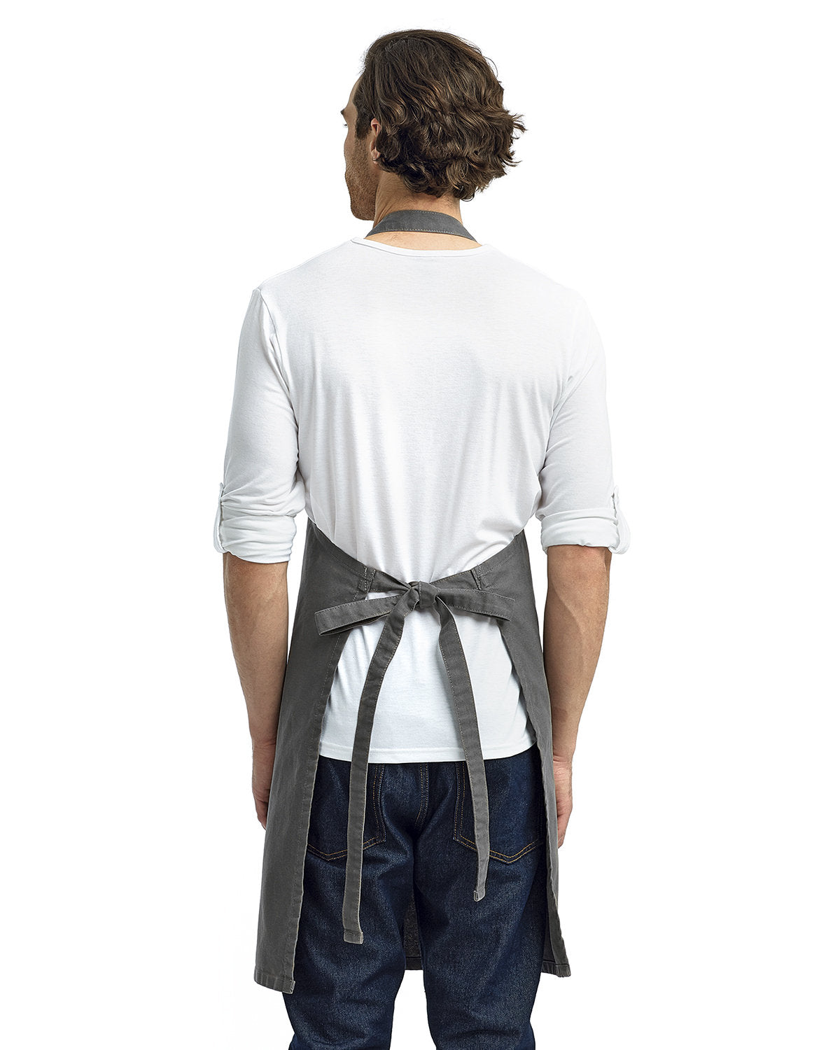 Reprime RP130 Heavy Duty Cotton Canvas Bib Apron for Cooking, Grilling & DIY - Unisex Artisan Collection Workwear