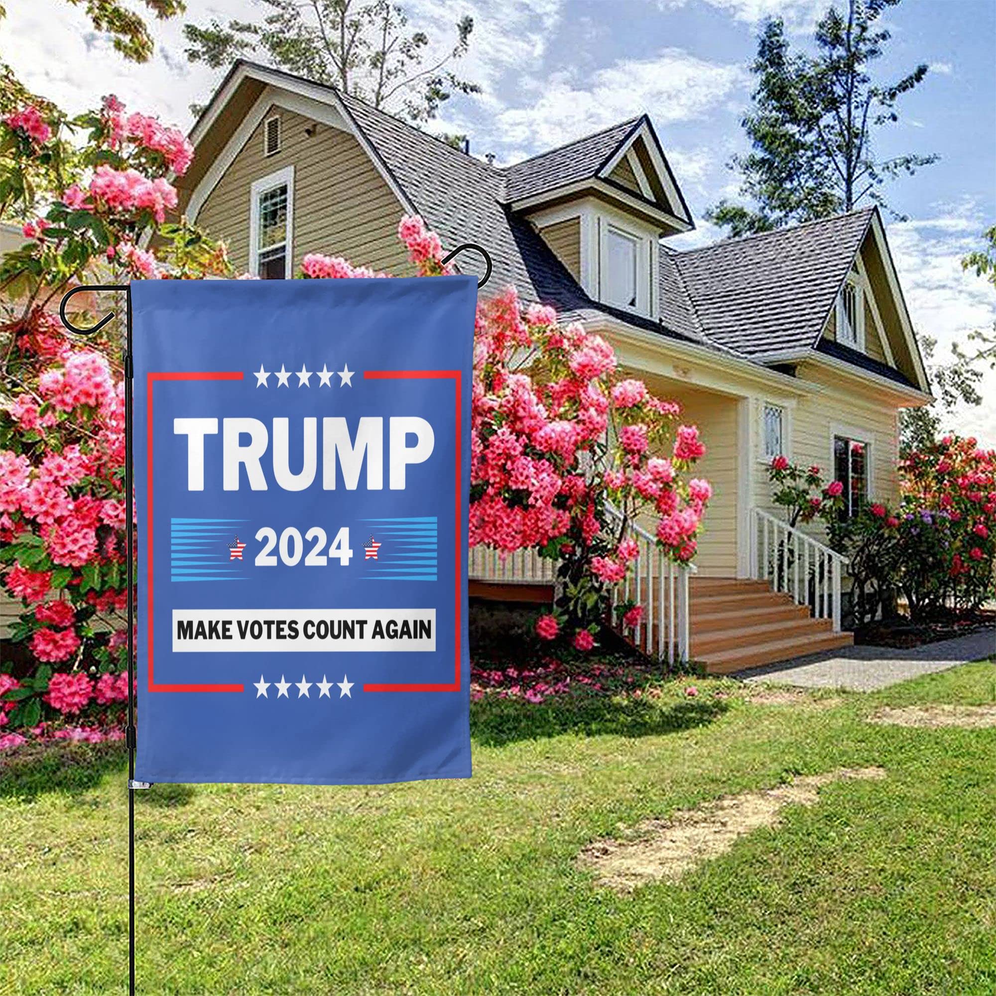 Trump 2024 Flag - Double Sided 12.5
