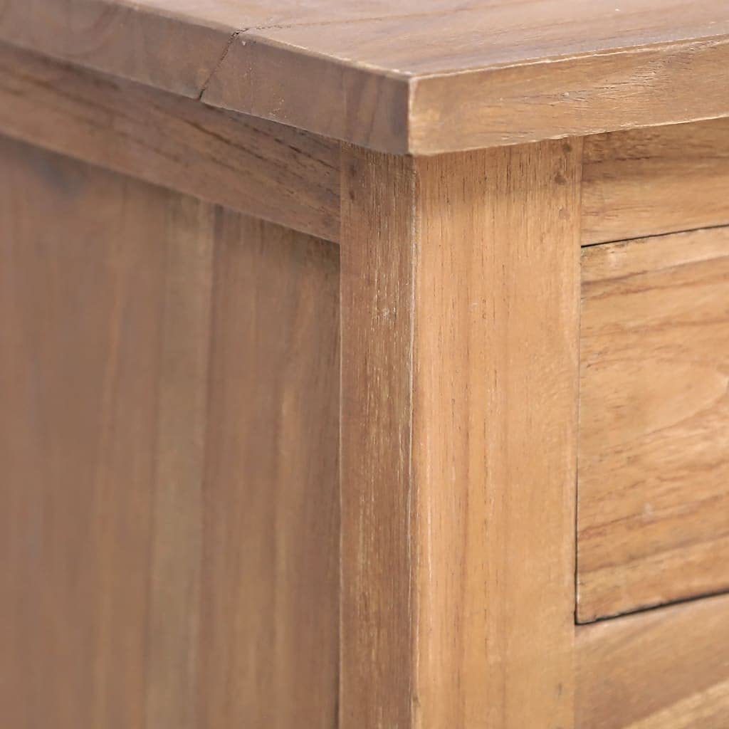 Antique Teak Sideboard Cabinet - 25.6
