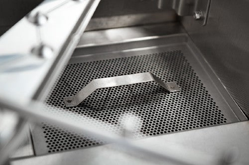 Champion DH 6000T VHR Genesis Commercial Dishwasher - Stainless Steel Door Type with Booster Heater, High Temperature & Heat Sanitizing, Ventless High Hood Design - Perfect for Restaurants, Catering & High-Volume Kitchen Use