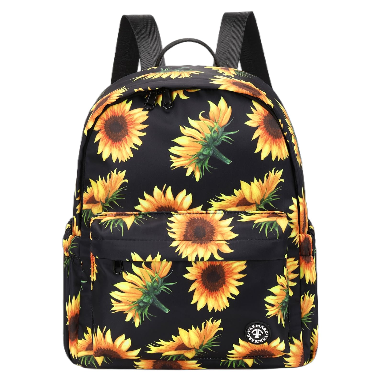 Cute Sunflower Mini Backpack Purse for Women & Girls - Small Casual Shoulder Bag for Travel, School, and Daily Use | Fashionable Crossbody Backpack for Teens and Young Adults
