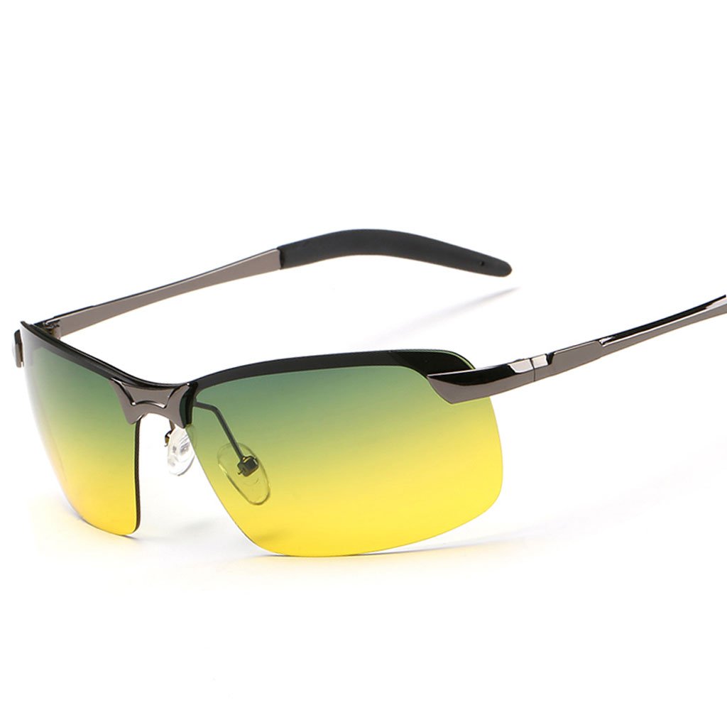 Polarized Sunglasses for Men - Day & Night Driving Glasses with UV Protection & Anti-Glare - Perfect for Driving, Cycling, and Outdoor Activities