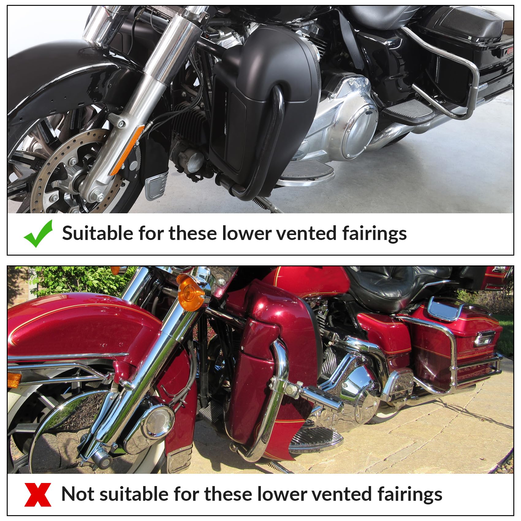Green-L Lower Vented Fairing Pods with 6.5
