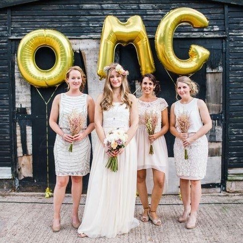AFTERLOON® 42 Inch Giant Jumbo Helium Foil Mylar Alphabet Balloons - Letter D - Premium Quality Glossy Gold for Graduation, Anniversary, Wedding, Birthday Party Decorations - Perfect for Bridal Showers, Baby Showers & Celebration Backdrops
