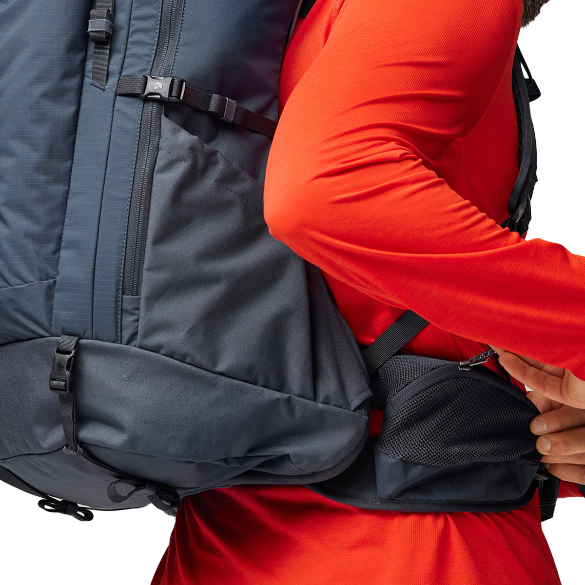 Abisko Friluft 45 - Premium Outdoor Backpack for Hiking, Camping & Travel - Durable 45L Waterproof Hiking Pack with Comfortable Straps & Multiple Pockets for Adventure Enthusiasts