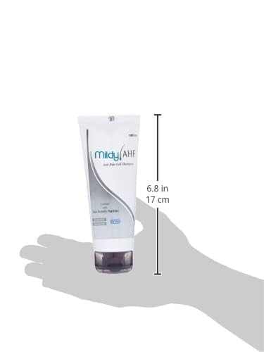 Mildy AHF Anti Hair Fall Shampoo 100ml - Gentle Hair Loss Prevention & Scalp Care for Men & Women - Perfect for Daily Use & Thinning Hair Treatment