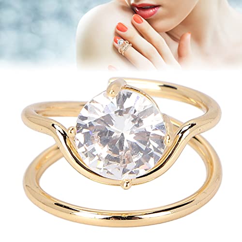 Exquisite Copper Nail Rings for Women - Stylish Nail Art Finger Tip Rings, Fingernail Decorations for Parties, Weddings & Valentine's Gifts (Gold) | Perfect for Bridal Showers, Date Nights & Special Occasions