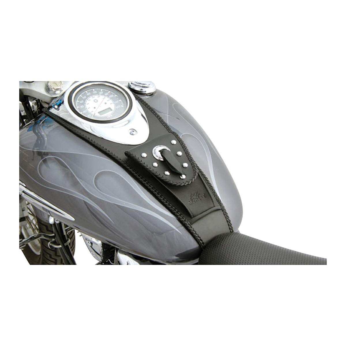 Mustang Cruiser Motorcycle Accessories - Black Tank Bib for Yamaha | Perfect for Custom Bike Builds & Riding Comfort