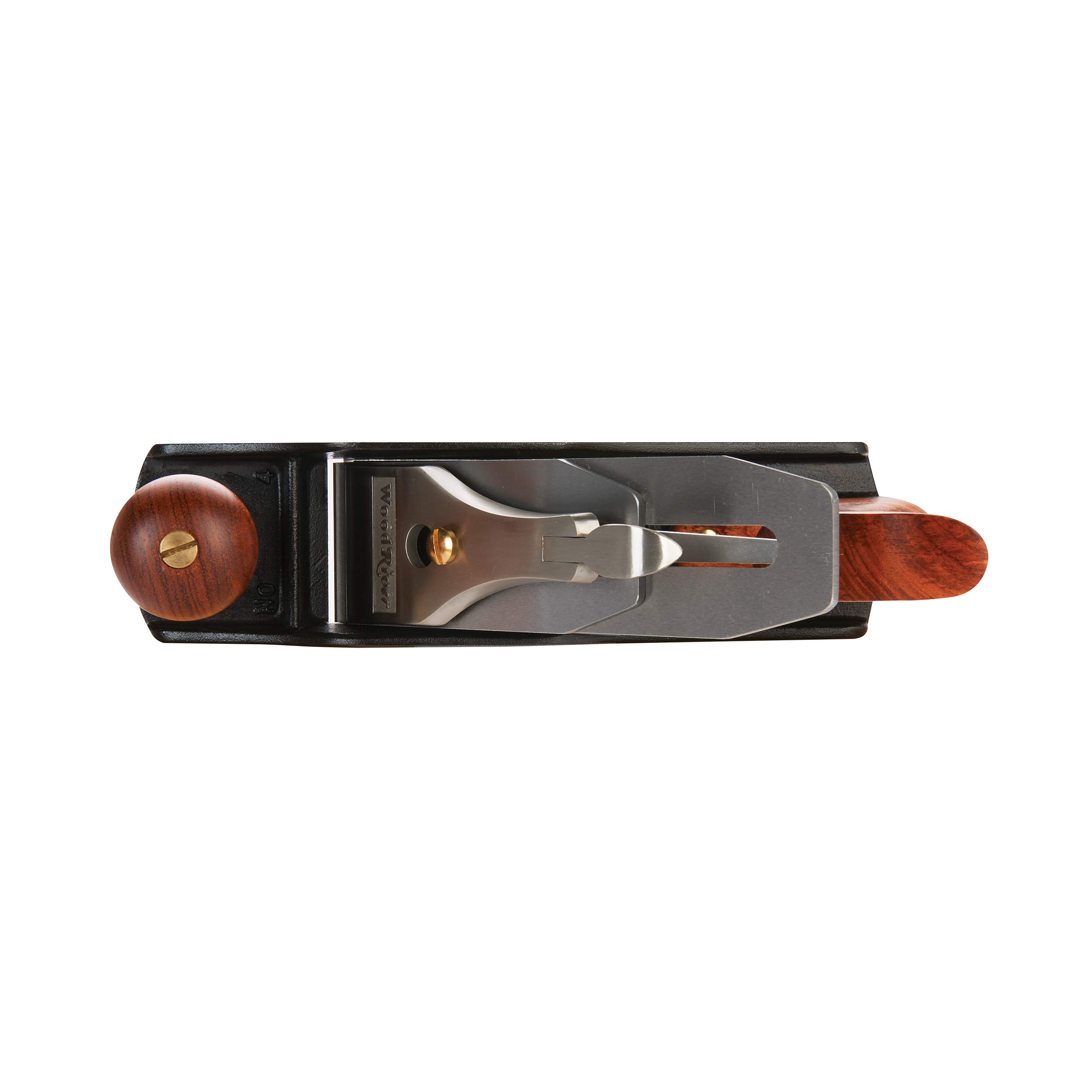 WOODRIVER #4 Smoothing Bench Plane - Premium V3 Model for Woodworking & Carpentry Projects - Perfect for Fine Finishing & Surface Smoothing