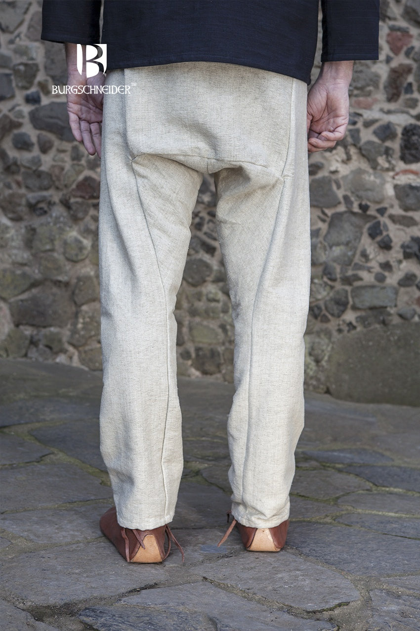 Thorsberg Viking Pants - Authentic Ragnar Hemp Trousers for LARP, Reenactment & Medieval Cosplay