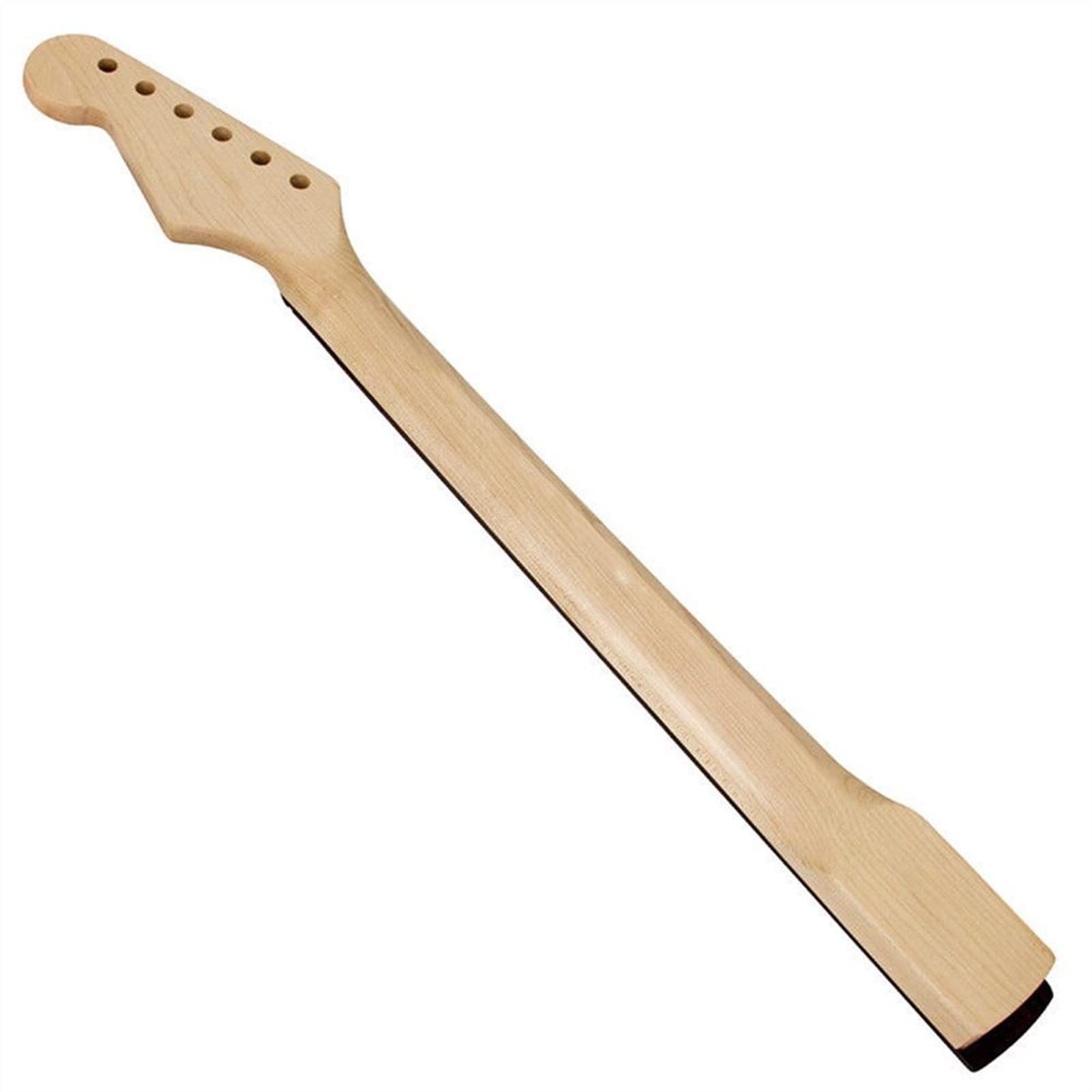 Premium 22-Fret Maple Electric Guitar Neck with Rosewood Fingerboard - Replacement Neck for ST Style Guitars | Perfect for DIY Guitar Repair & Custom Builds