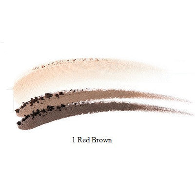 Eyebrow & Eyeliner Compact Kit - 2 Shades for Perfect Brows & Eye Definition | Everyday Makeup & Professional Use