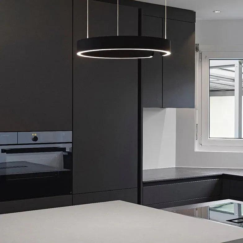 Modern LED Pendant Light - Energy Efficient Hanging Fixture for Kitchen Island, Dining Room & Bedroom Lighting | Future Technology Design