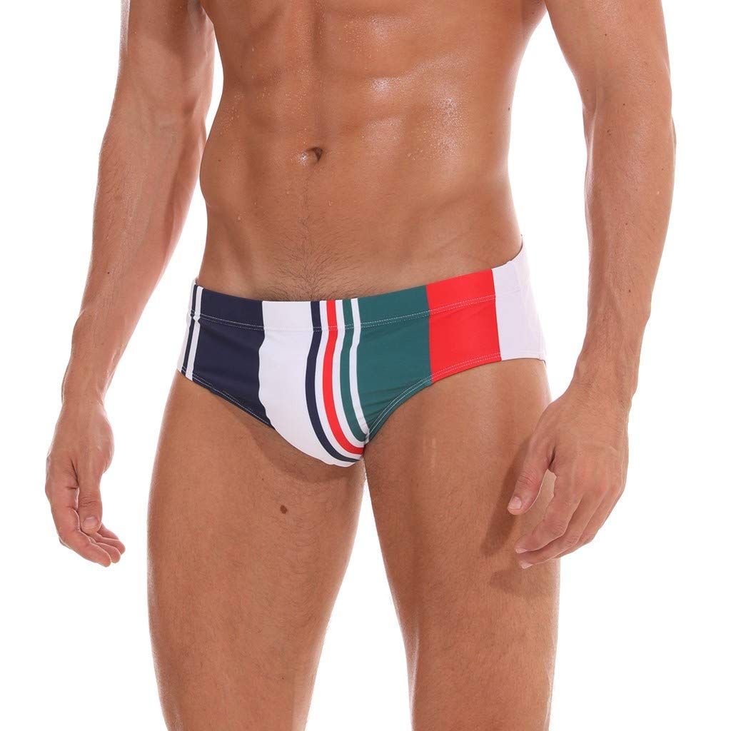 **Men's Breathable Linen Beach Shorts - Quick-Dry Running Trunks with Fashion Print for Swimming, Surfing & Summer Outdoor Activities**