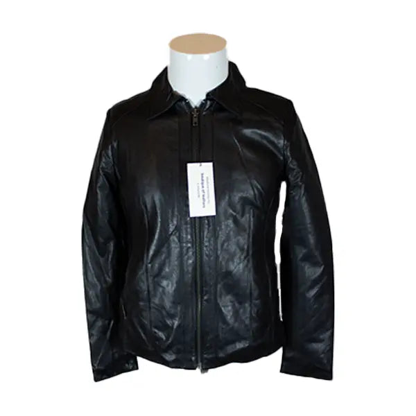 BOL Women's Zip Up Leather Jacket - Stylish Faux Leather Biker Jacket for Women - Perfect for Casual Outfits, Night Out & Motorcycle Riding