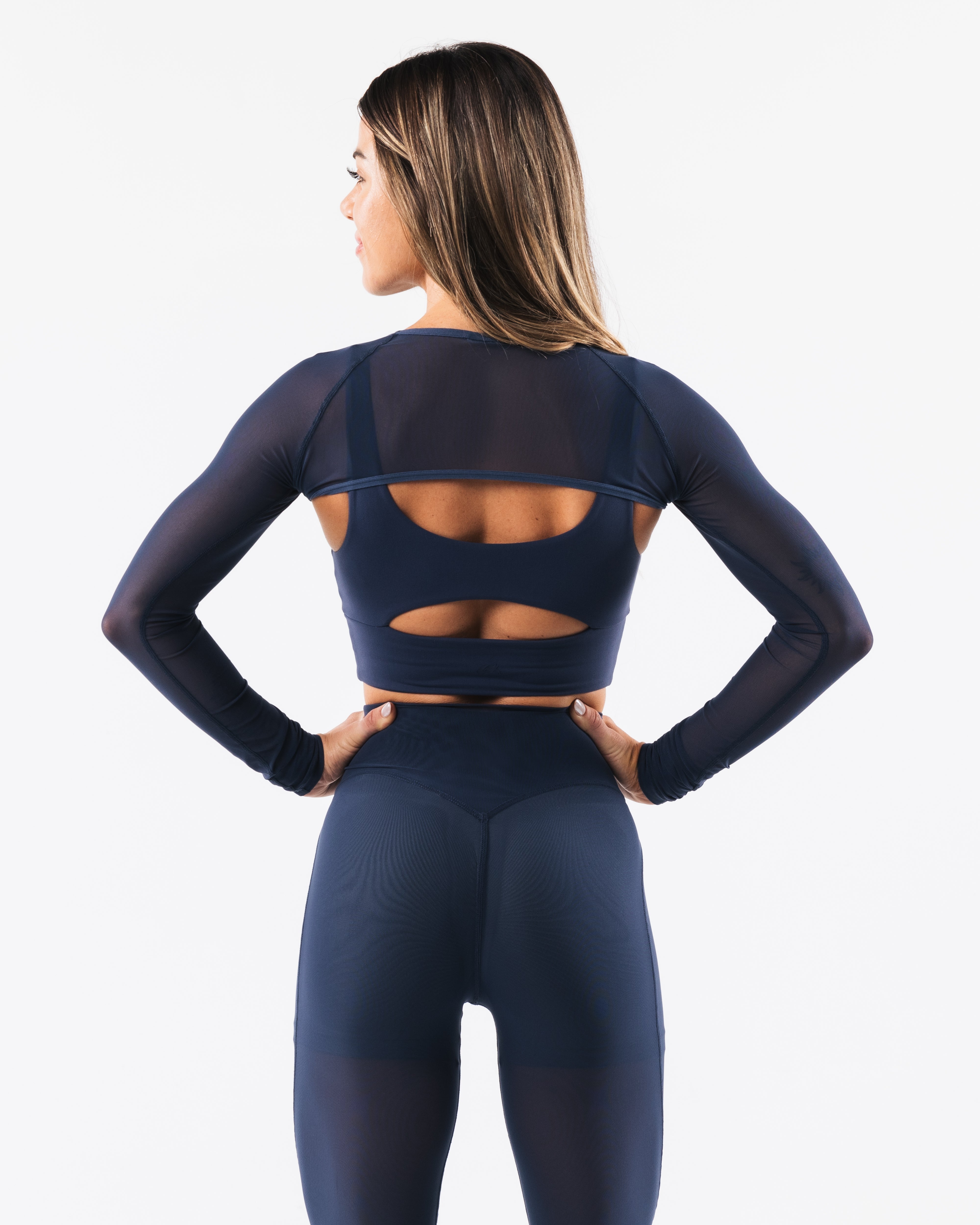 Mesh Astor LS Nocturnal - Lightweight Breathable Long Sleeve Shirt for Outdoor Activities, Hiking, and Night Running