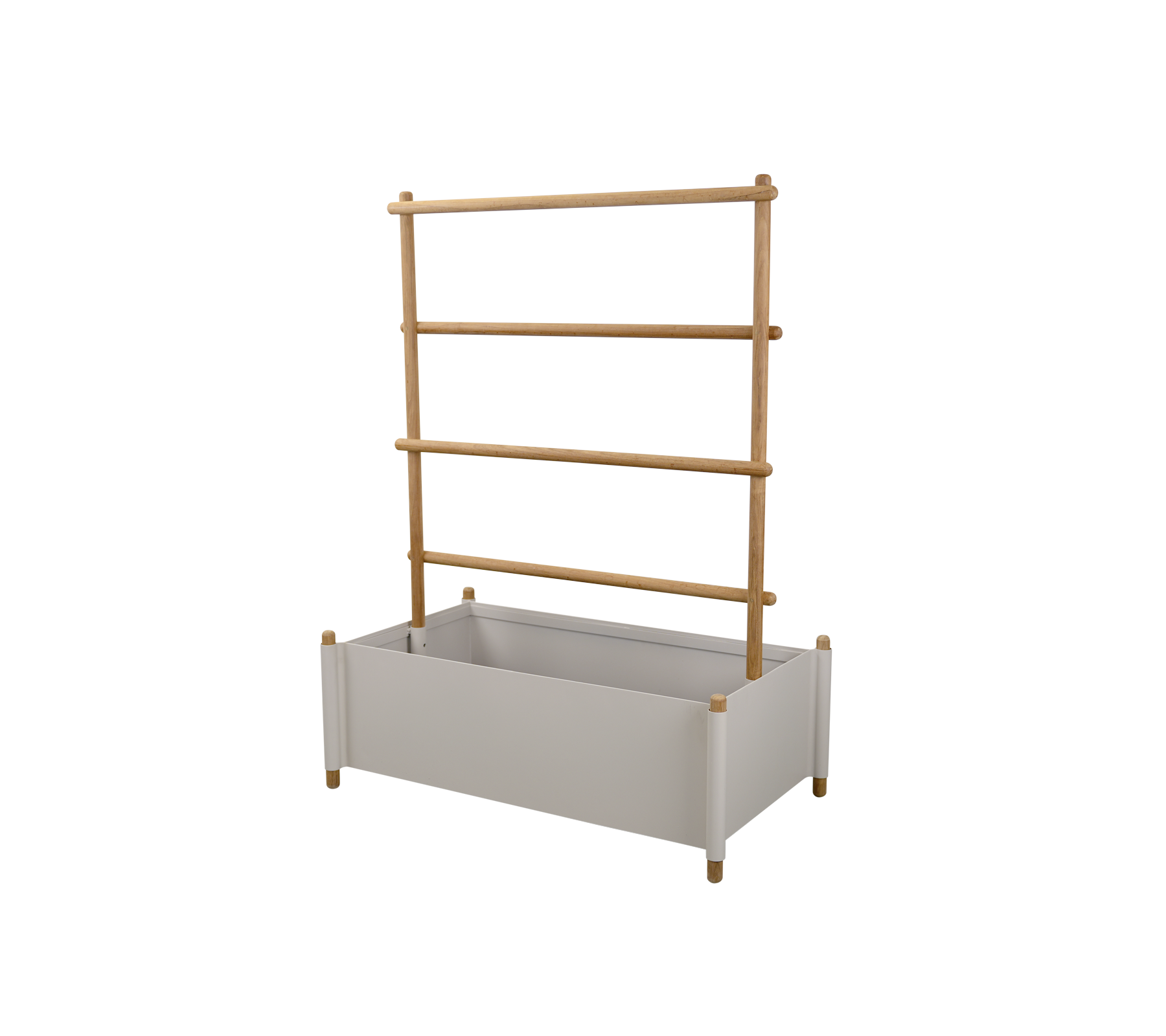 Wooden Stick Planters with Hanging Rack - Vertical Garden Decor for Indoor & Outdoor Plants - Perfect for Balcony, Patio, and Home Decor