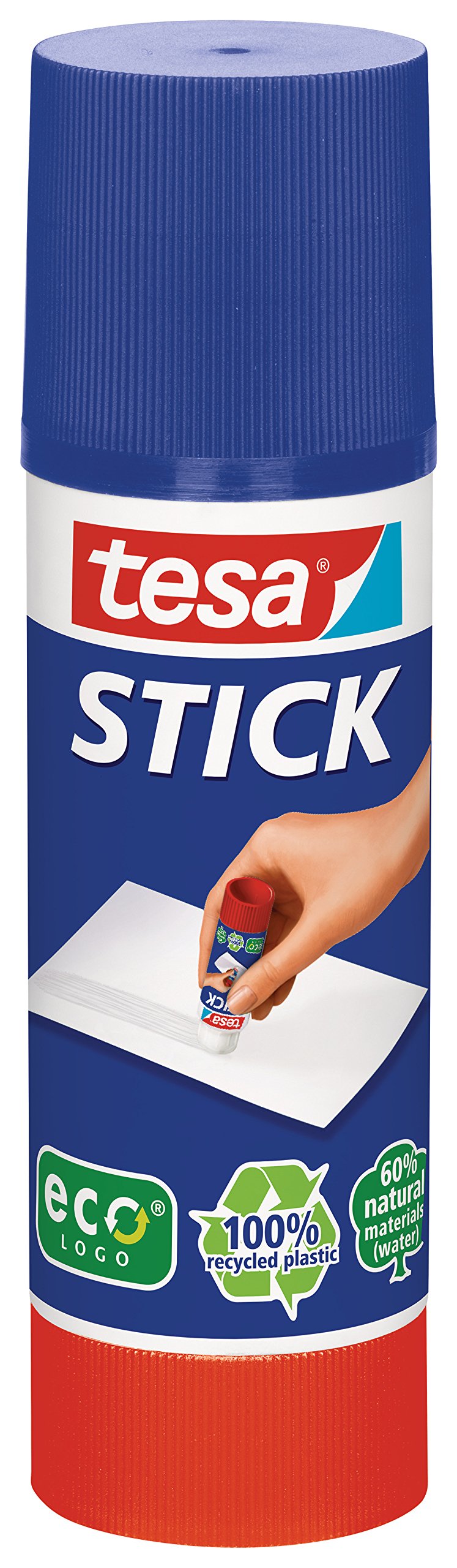 Tesa UK Tesa 40 G Glue Stick - Strong Adhesive for DIY, Crafts & Home Repairs - Perfect for Paper, Cardboard & Lightweight Materials