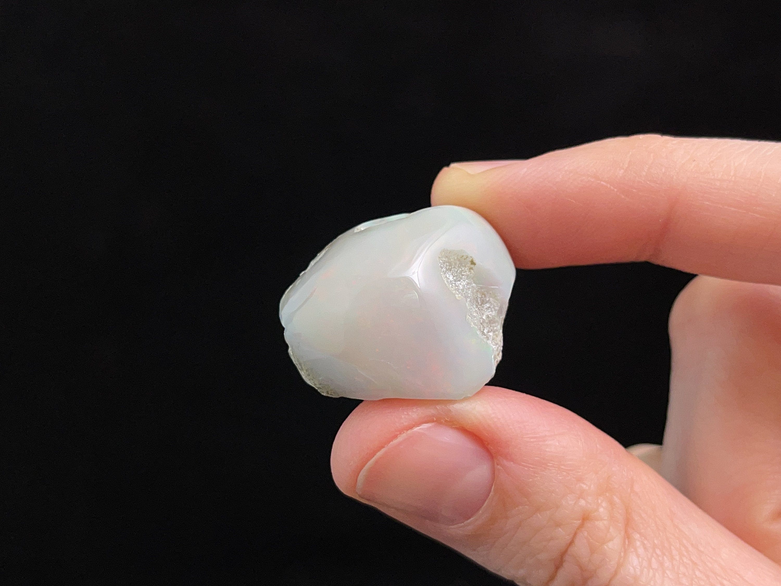 Natural Welo Opal Crystal - 3A XL Polished Window Raw Opal, October Birthstone (45306) | Jewelry Making, Healing Crystals & Home Decor