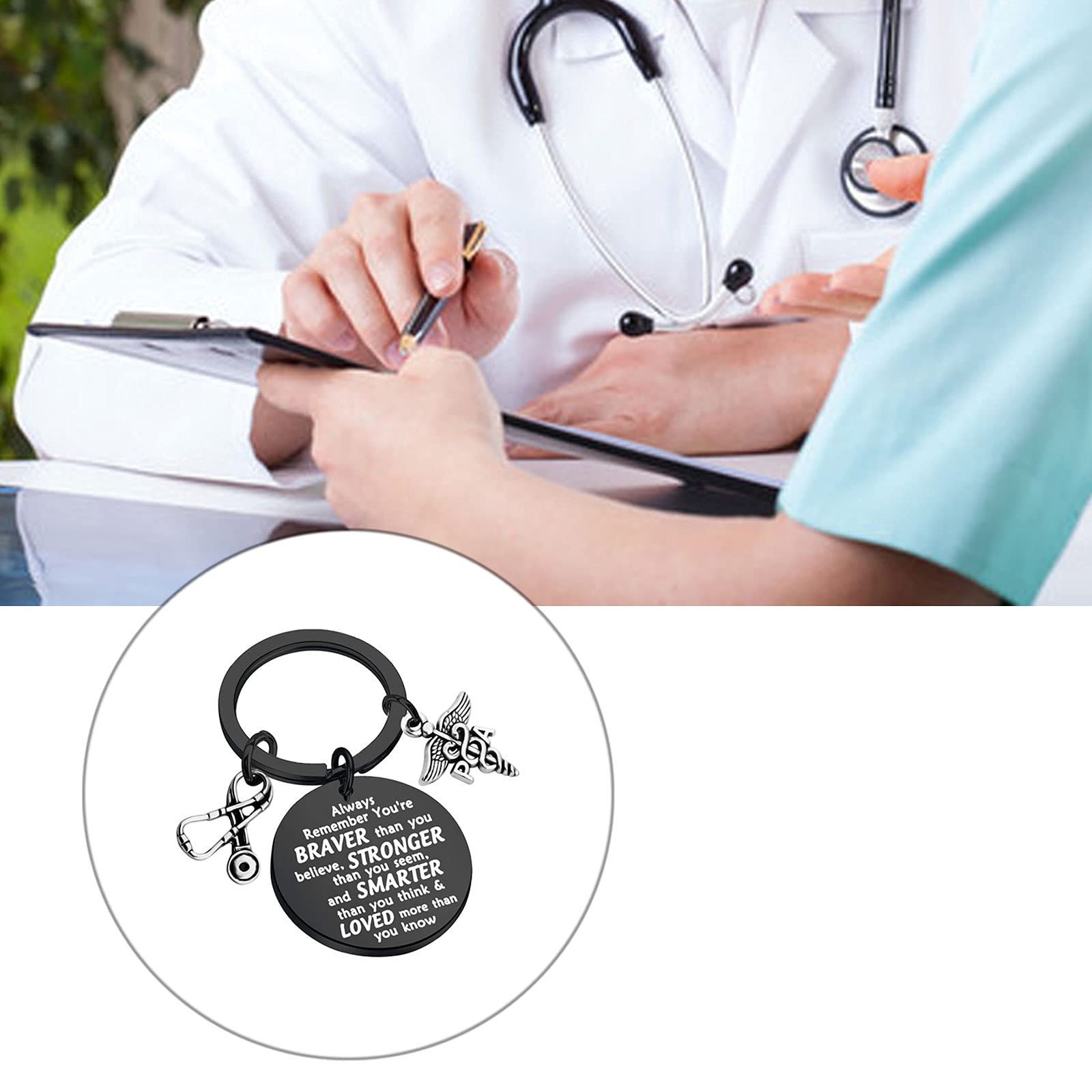BNQL PA Keychain - Physician Assistant Graduation Gift for Women & Men - Perfect for PA School Graduation, Appreciation & Daily Use