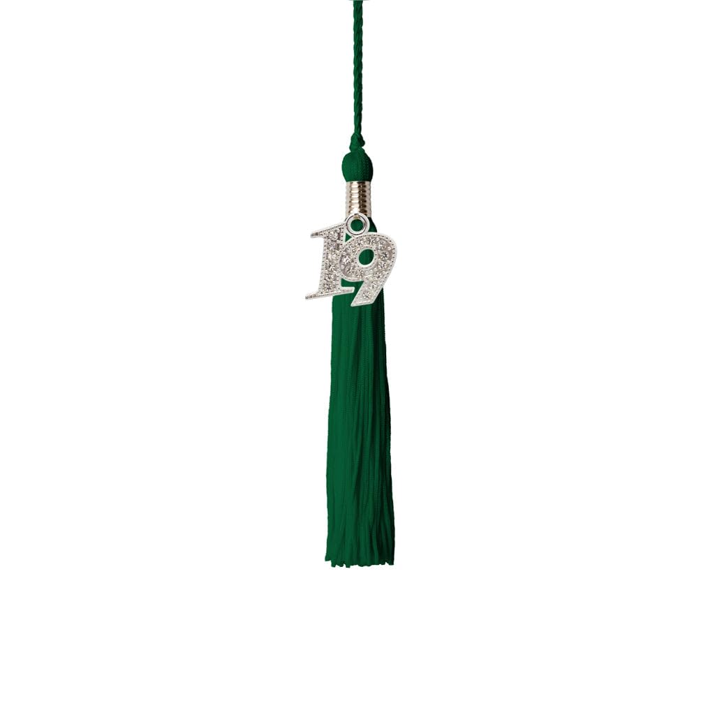 Kindergarten Graduation Tassel 2019 - Sparkling Bling Charm - Brown Tassel for Preschool & Elementary Graduation Ceremony, Party Decorations & Photo Props