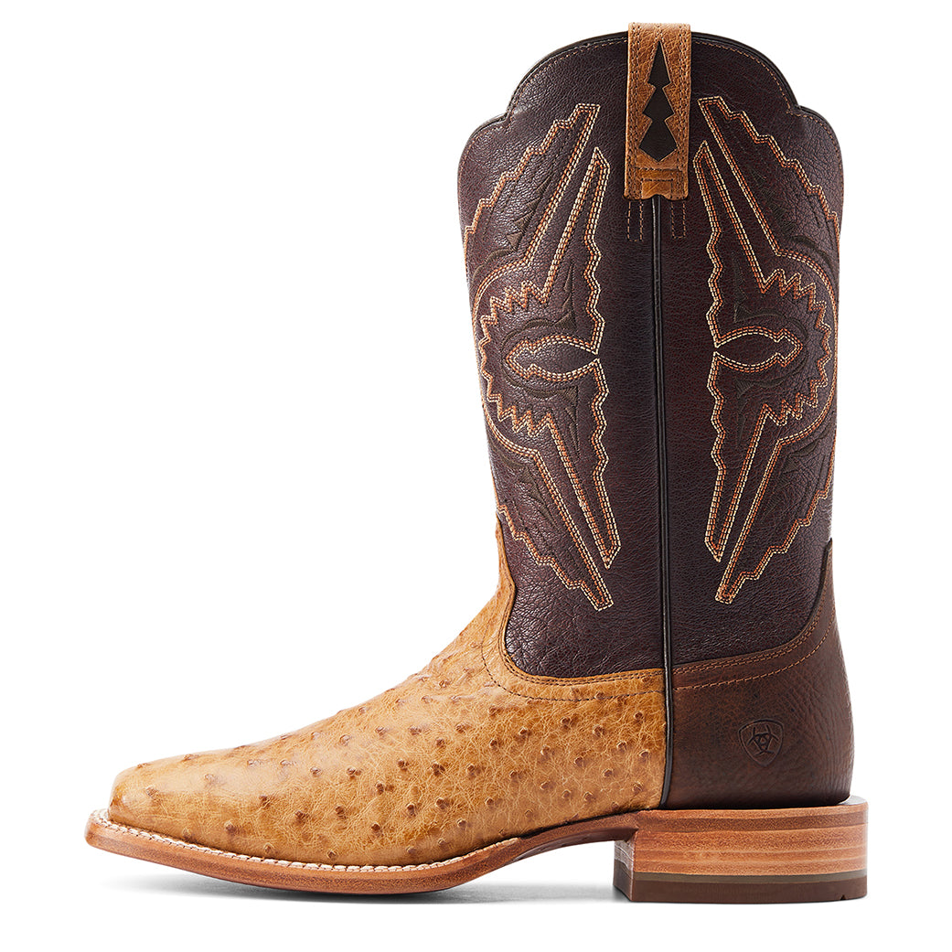 Ariat Men's Broncy Western Boot - Durable Leather Cowboy Boots for Riding & Work | Comfortable & Stylish for Ranch, Rodeo & Outdoor Activities
