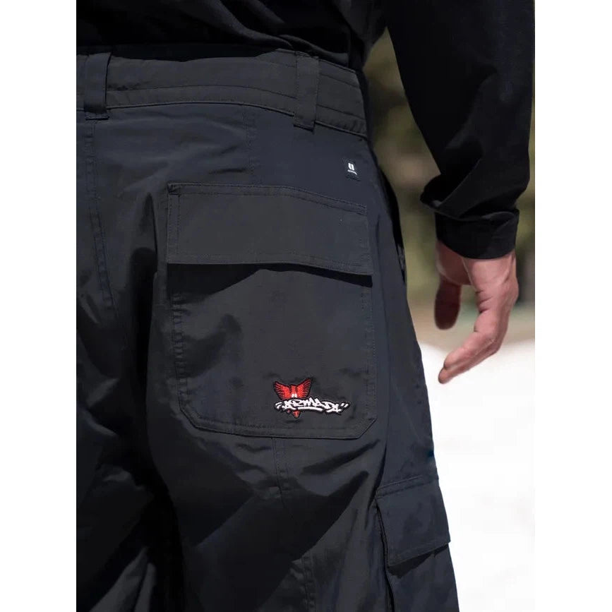 Armada Men's Team Issue 2L Insulated Cargo Pants 2025 - Waterproof Winter Work Pants for Outdoor Activities, Hiking & Snowboarding