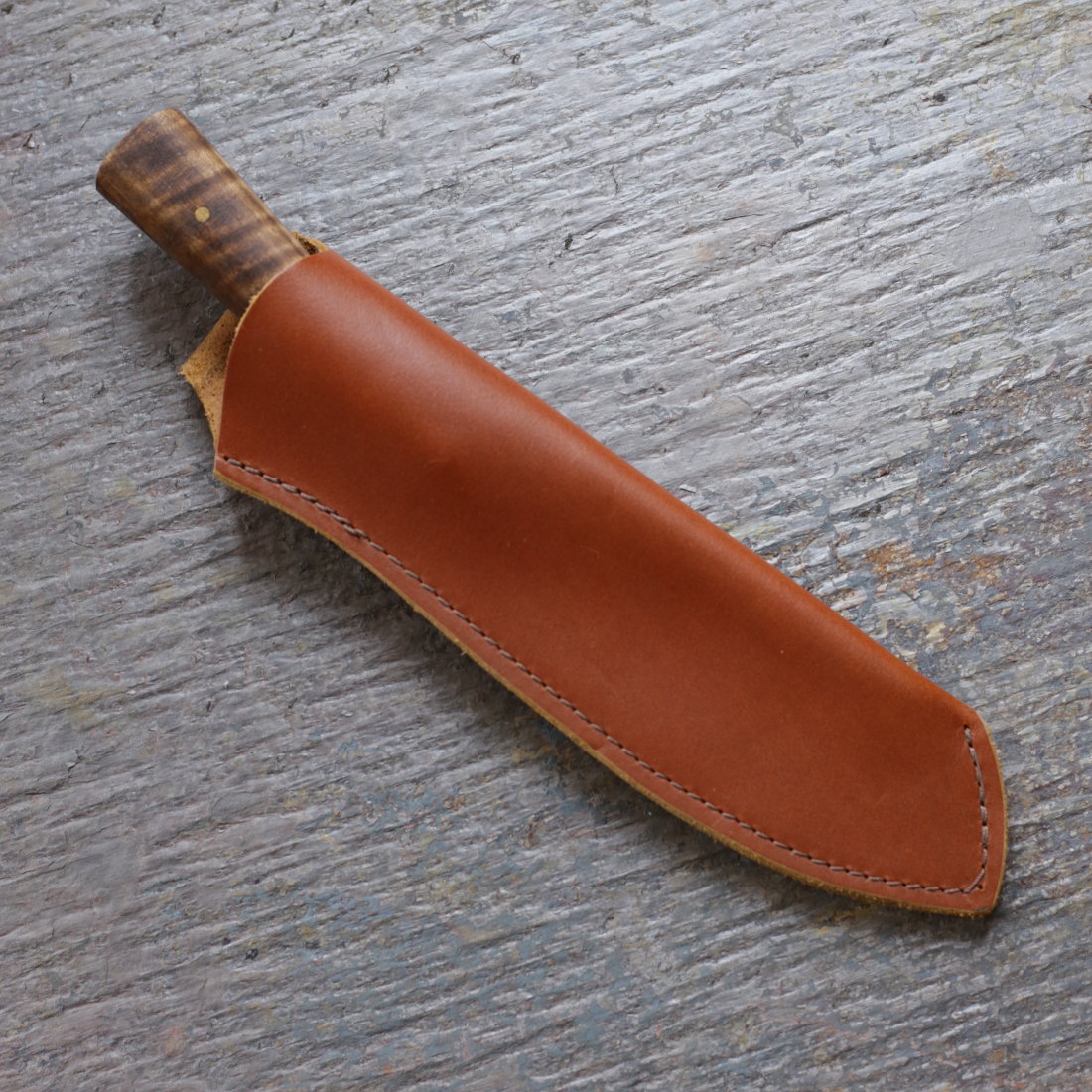 Premium Skinner Hunting Knife Sheath - Durable Leather Knife Holder for Outdoor, Camping & Bushcraft - Secure & Easy Access for Hunting, Fishing & Survival Gear
