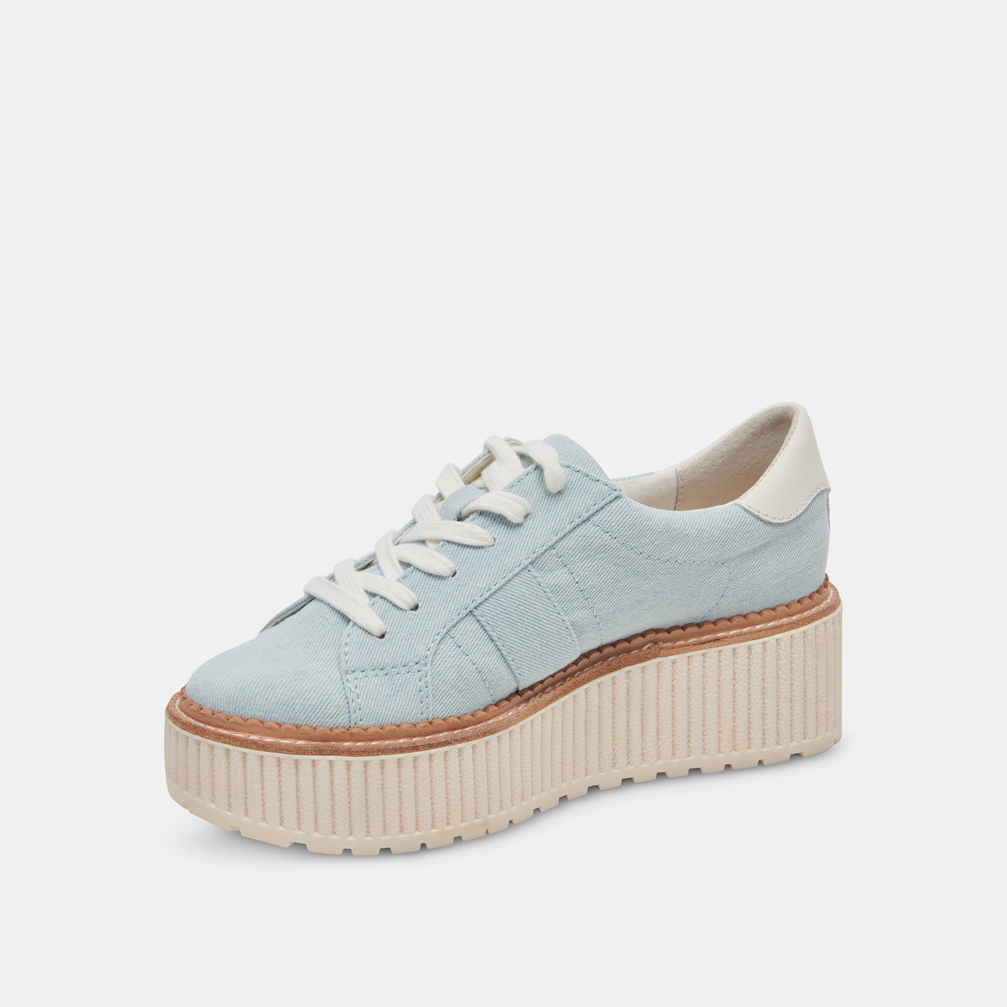 TIGER SNEAKERS for Men Women - Light Blue Denim Casual Shoes - Comfortable Walking Sneakers for Running, Gym, Workout & Daily Wear