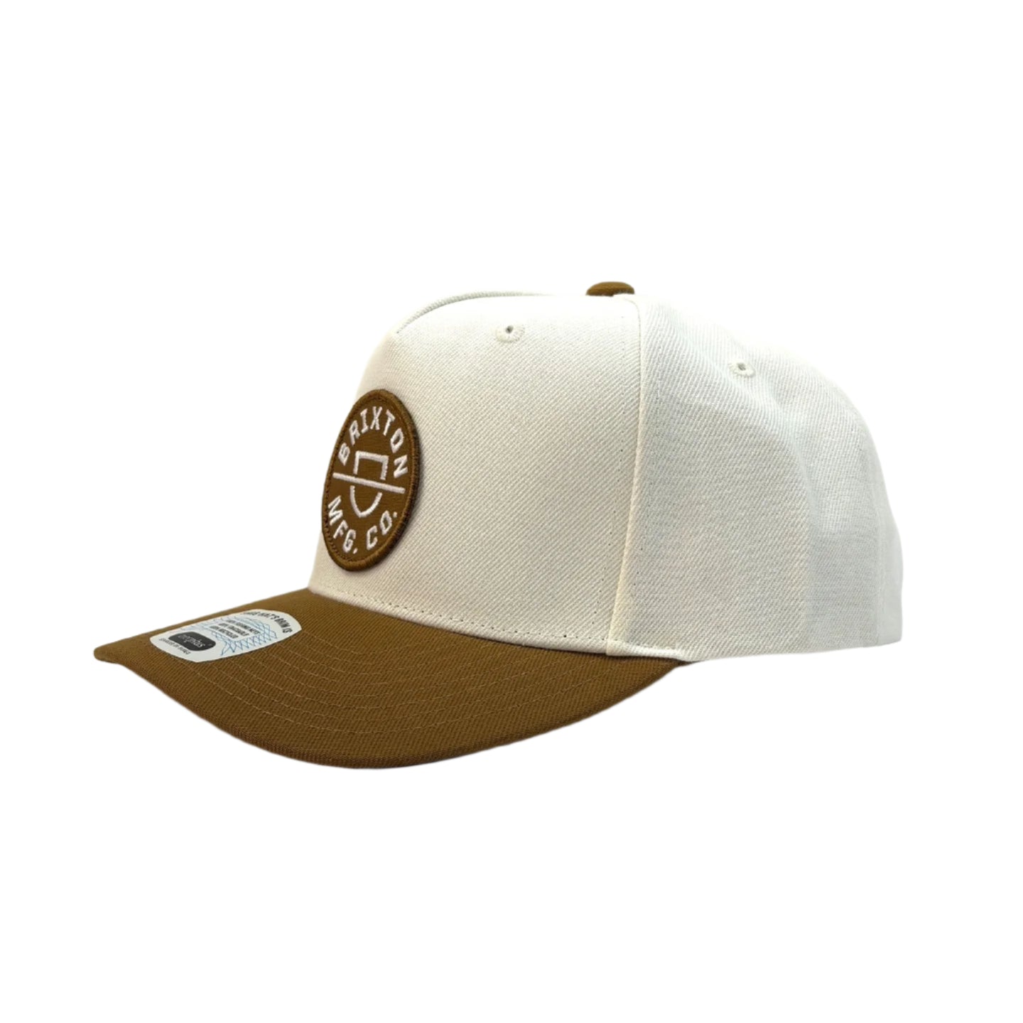 BRIXTON The Crest C MP Snapback Hat for Men - Adjustable Dad Hat with Classic Logo - Perfect for Casual Wear, Outdoor Activities & Street Style Fashion