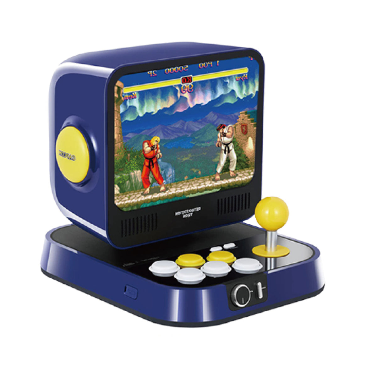 Capcom Retro Station C8 - Classic Arcade Game Console with 8 Built-in Games | Perfect for Home Entertainment & Retro Gaming Parties