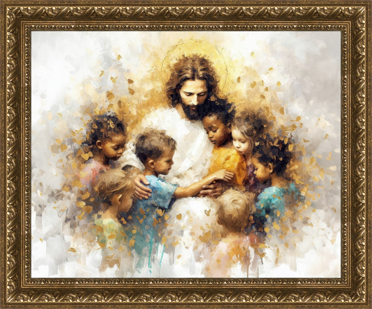 Become Like Little Children - Inspirational Christian Book for Kids & Families | Perfect for Sunday School, Bedtime Stories & Faith-Based Learning