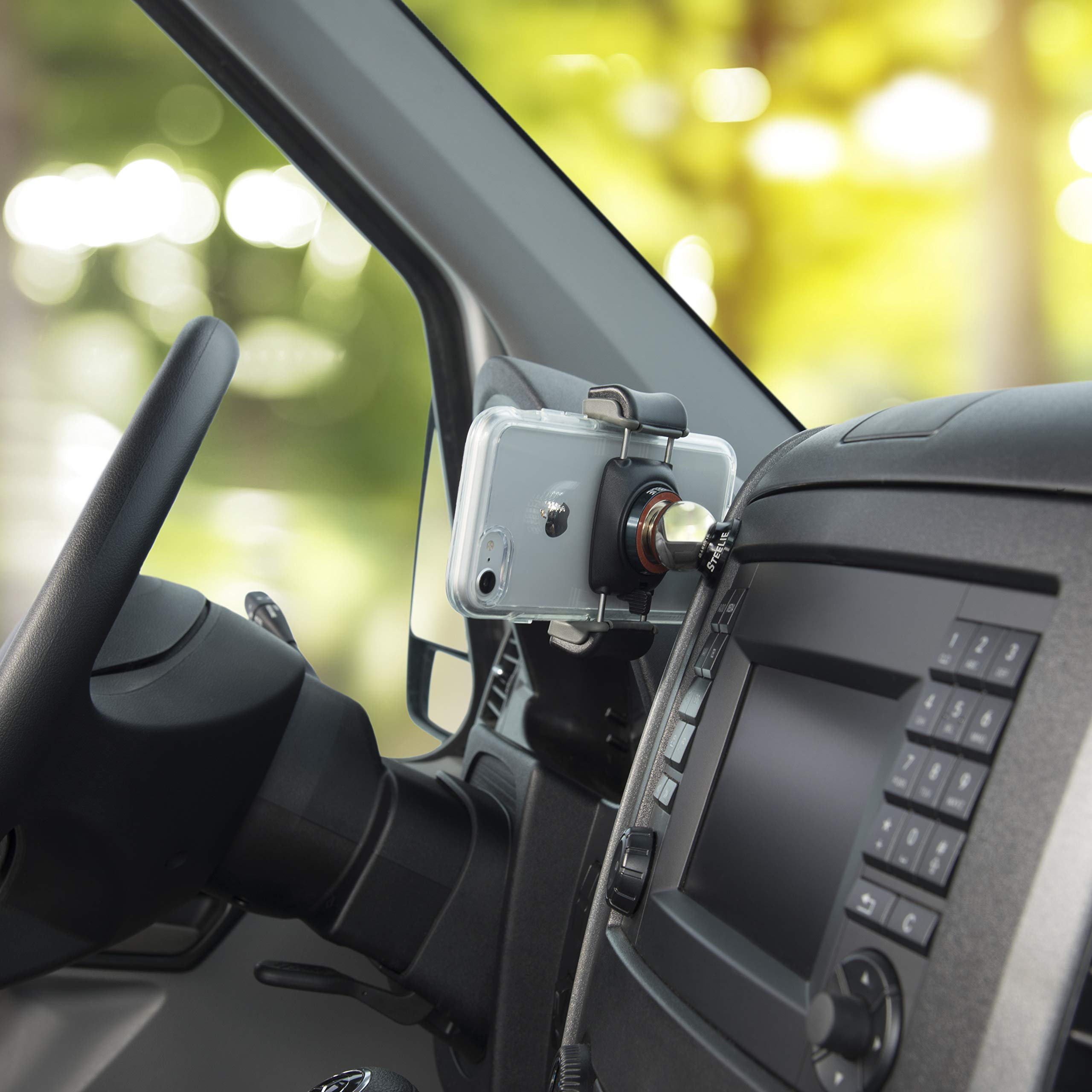Nite Ize Steelie Dash FreeMount Car Phone Mount Kit - Secure & Adjustable Smartphone Holder for Cars, Trucks & SUVs - Perfect for GPS Navigation, Hands-Free Calls & Music Streaming While Driving