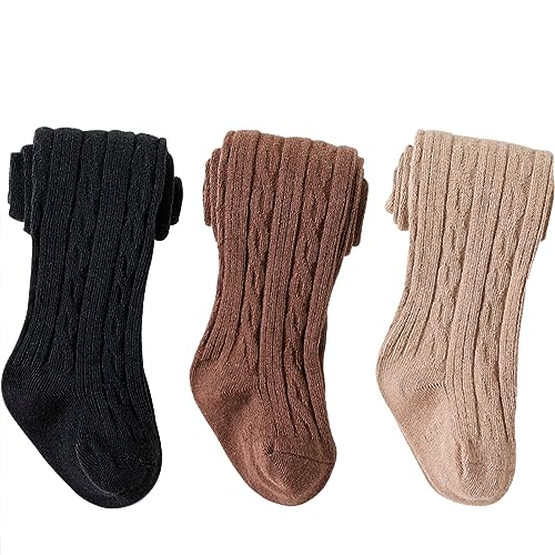 3 Pack, Black+khaki+brown