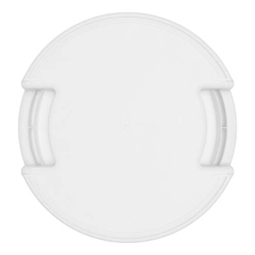 Carlisle 84102102 20-Gallon White Bronco Round Waste Bin & Food Container - Ideal for Restaurants, Kitchens, and Commercial Use