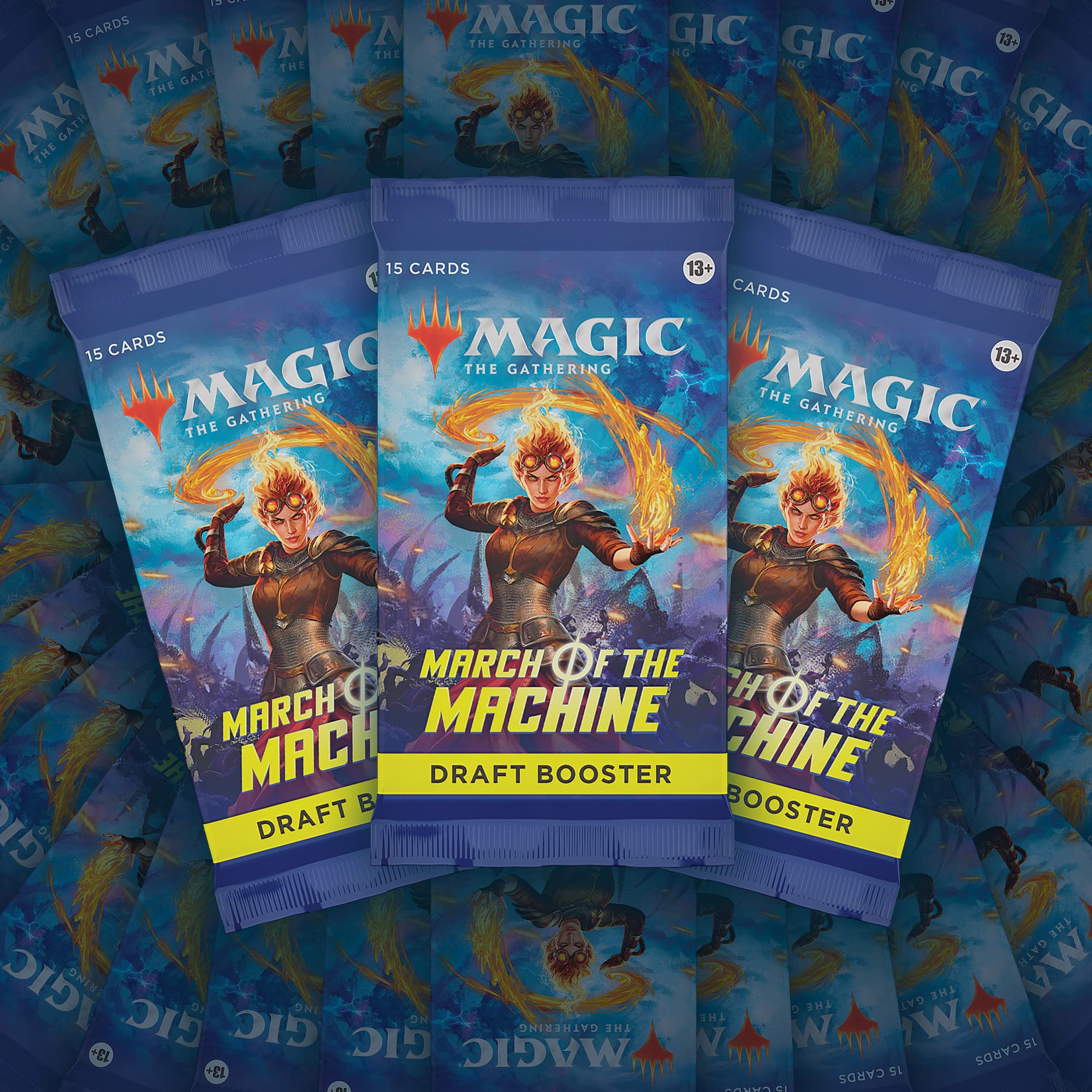 Magic: The Gathering March of the Machine Draft Booster Box - 36 Packs (540 Cards) | MTG Collector's Edition for Deck Building & Game Nights