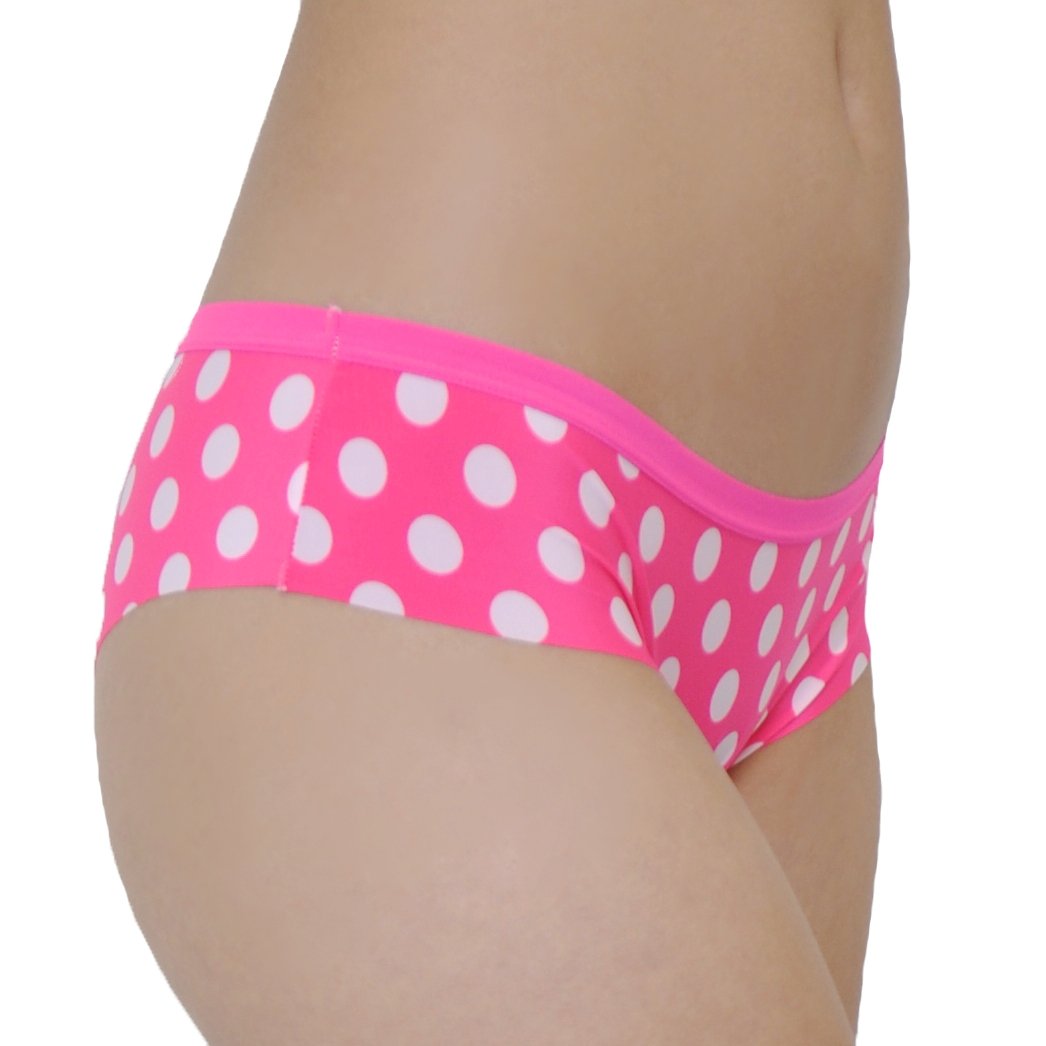 Laser Cut Women's Underwear - Soft Pink Seamless Panties for Teens & Juniors | Comfortable Everyday Wear, Sleep & Lounge
