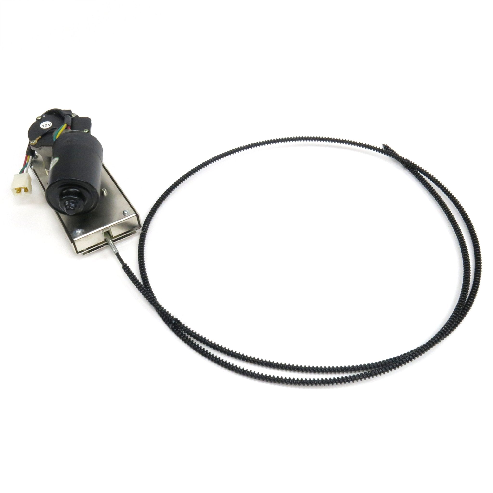 1902-1908 Cadillac Runabout & Tonneau Adjustable 3-Position Power Windshield Wiper Kit with Switch & Wiring Harness - Vintage Car Restoration & Classic Auto Parts Upgrade