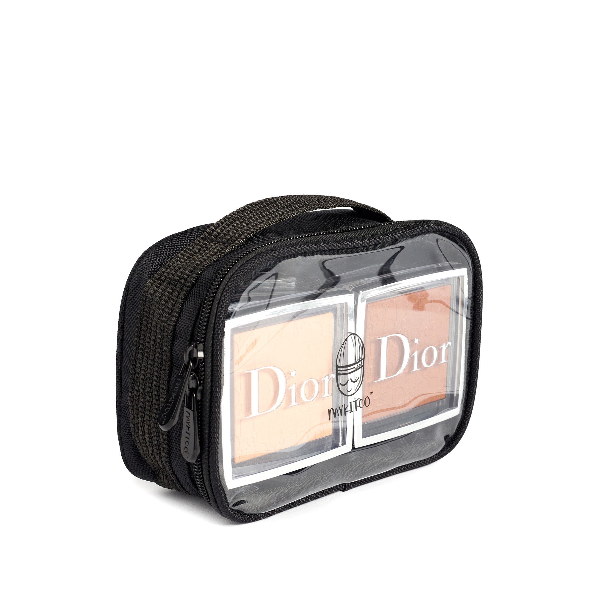 MyKitCo Mini Canvas Pouch - Small Waterproof Makeup Bag for Travel, Toiletries & Essentials | Compact Organizer for Cosmetics, Jewelry & Small Items