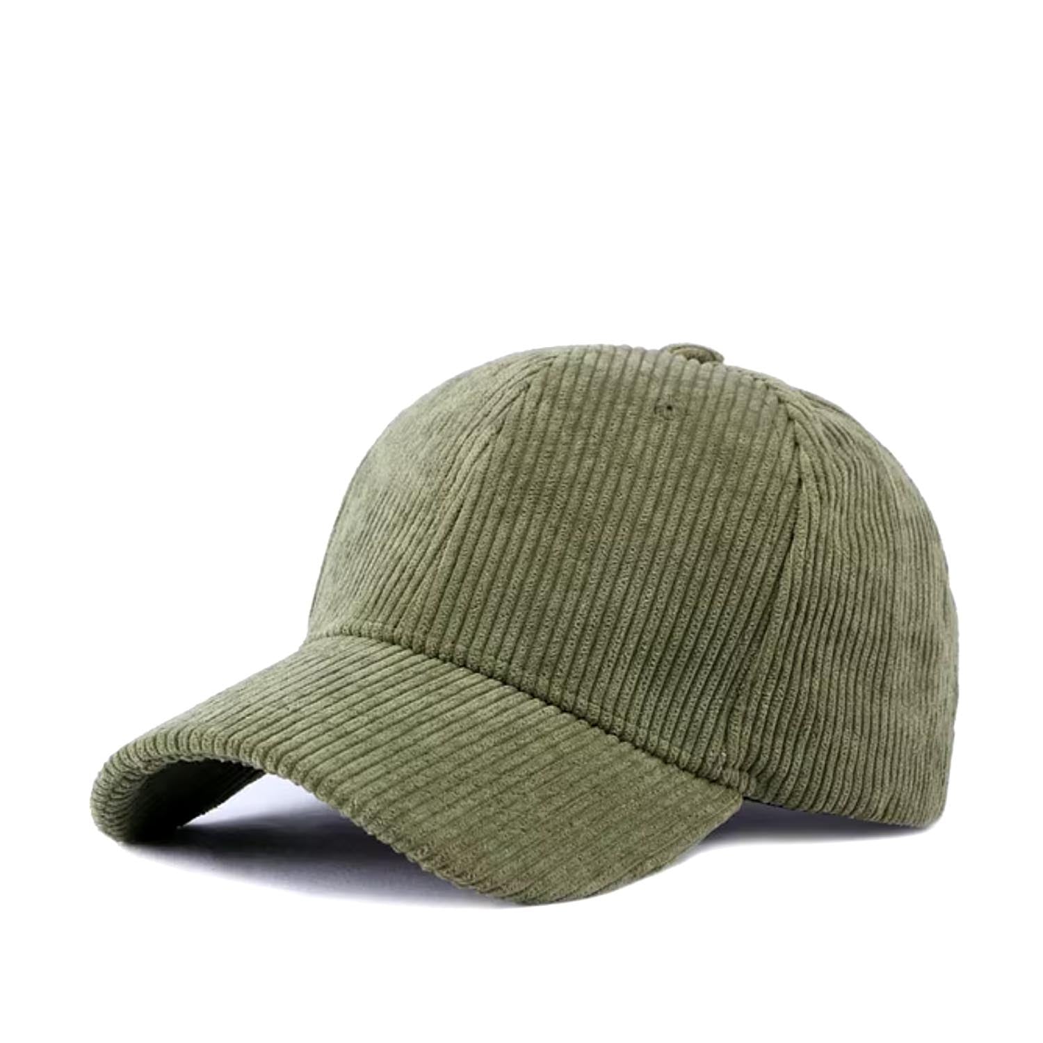FLOOF Corduroy Cap in Forest Green - Stylish & Comfortable Unisex Hat for Outdoor Activities, Hiking & Casual Wear