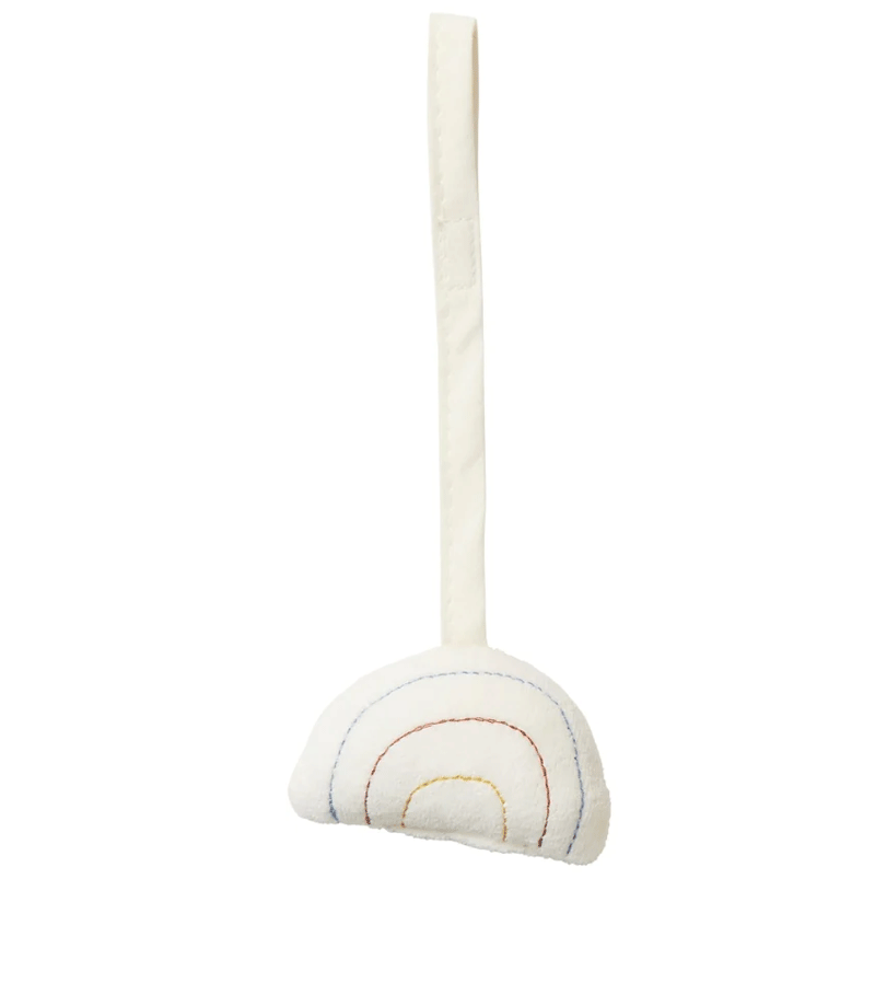 Fabelab Moonbeam Mini Soft Hanging Toy - Cute Plush Baby Mobile for Nursery, Crib & Stroller - Perfect Soothing Gift for Newborns & Infants