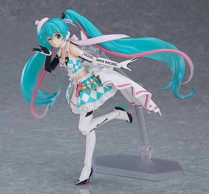 Figma SP 119 Racing Miku 2019 Ver. - Hatsune Miku GT Project Anime Figure - Collectible PVC Model for Display & Gaming Enthusiasts