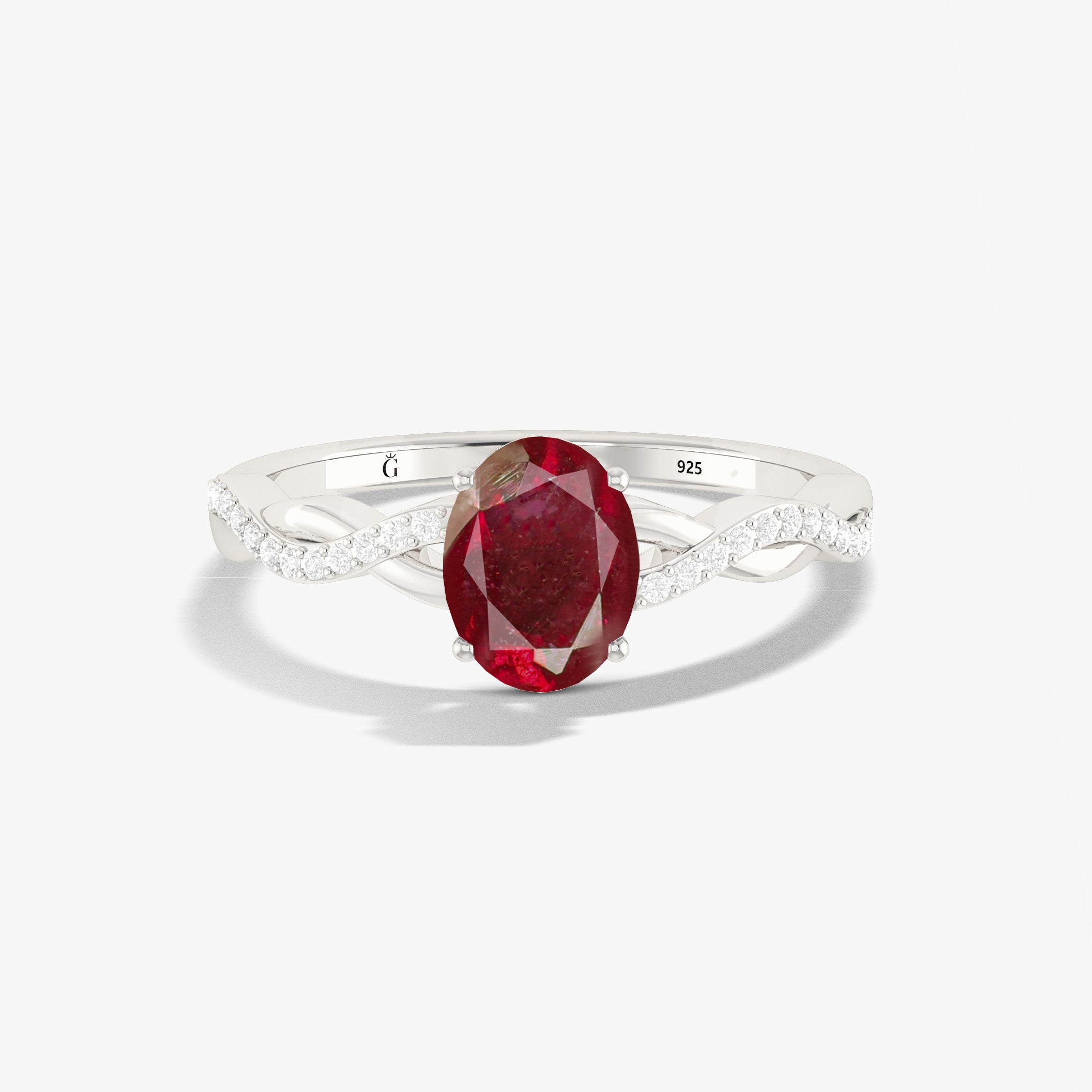 Genuine Red Rose Natural Ruby Dainty Handcrafted Ring - Elegant Jewelry Gift for Women, Valentine's Day, Anniversary & Special Occasions