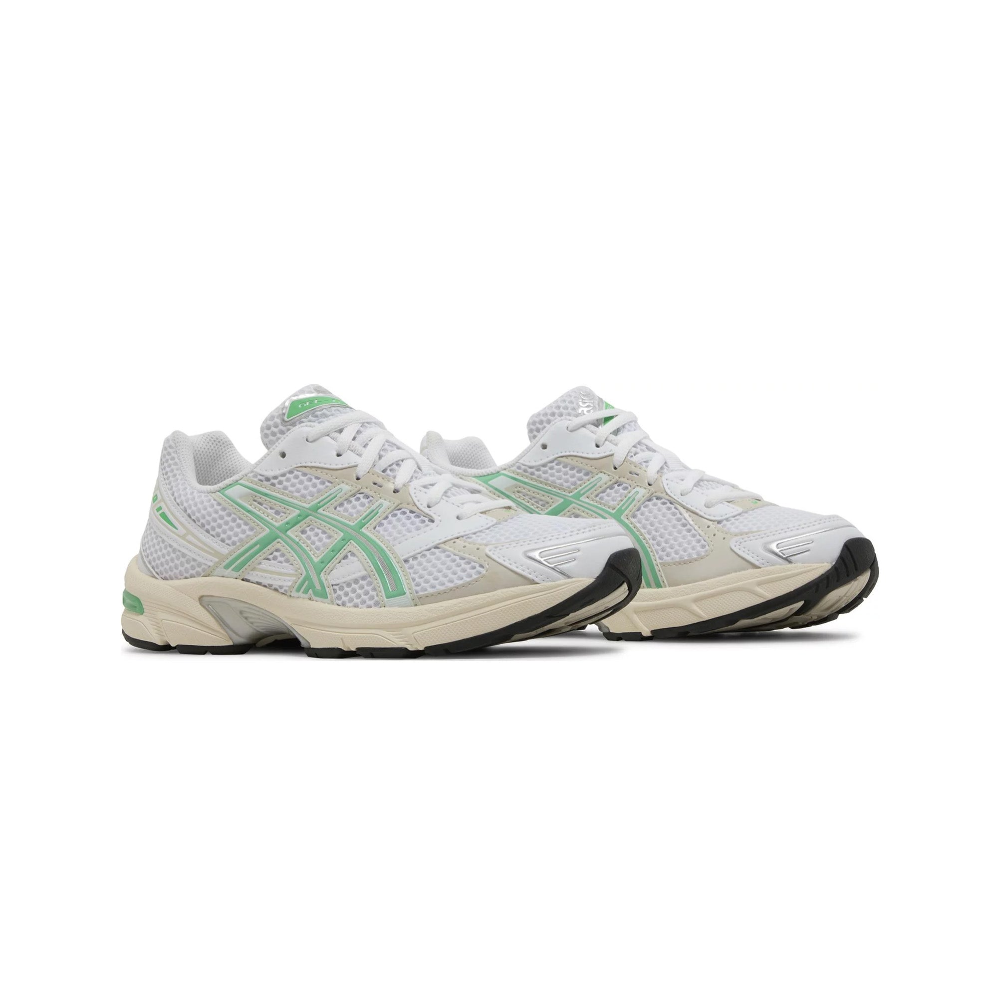 ASICS Gel 1130 Women's Running Shoes - White & Malachite Green | Lightweight Cushioned Sneakers for Jogging, Gym Workouts & Everyday Wear