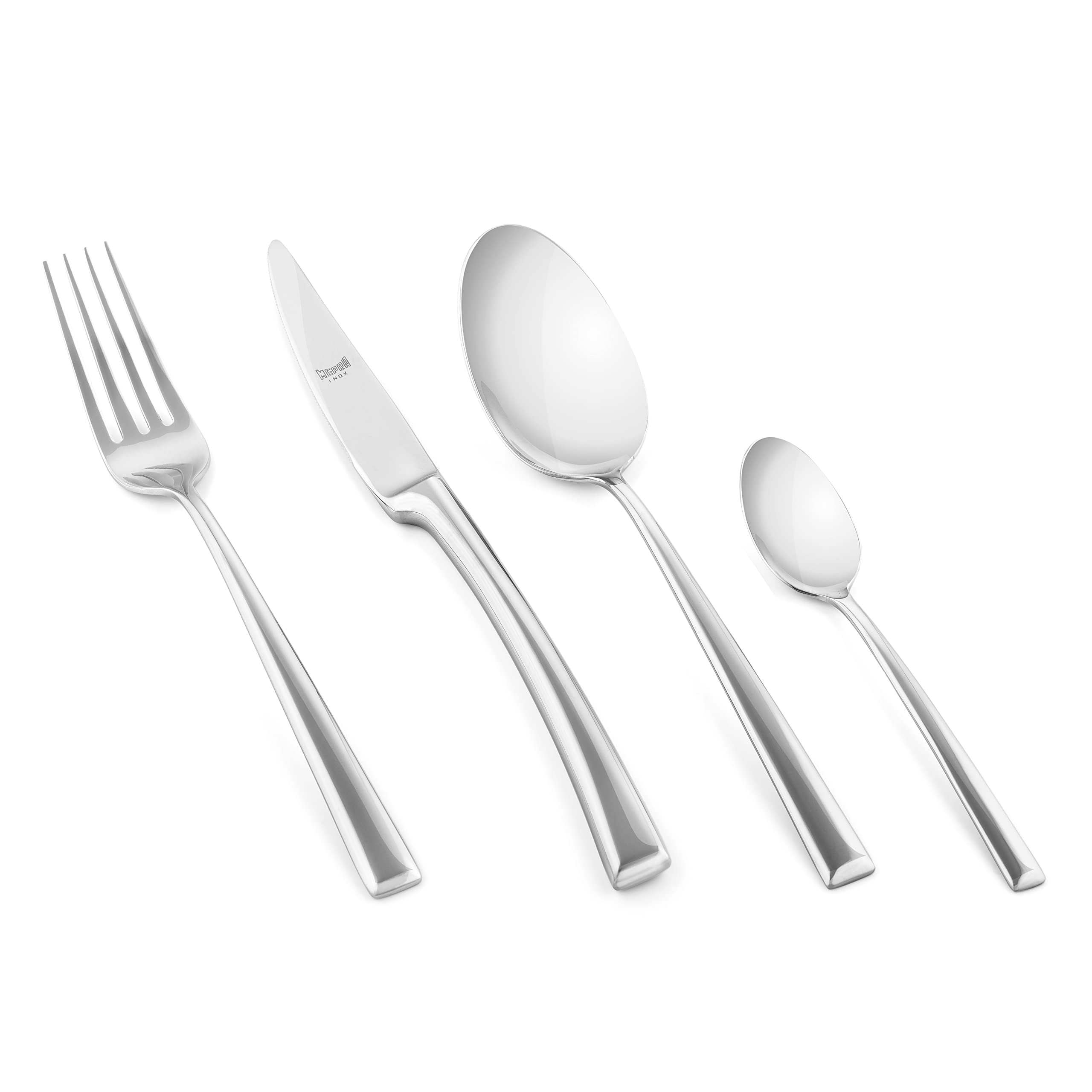 Premium MEPRA 24-Piece Stainless Steel Lorena Cutlery Set - 18/10 Grade, Dishwasher Safe (108422024) - Perfect for Dinner Parties, Wedding Gifts & Upscale Dining