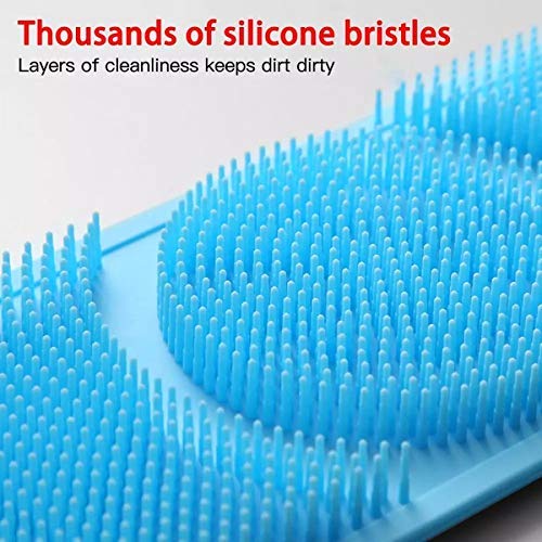 BUYVIV Silicone Body Scrubber - Exfoliating Shower Brush for Deep Cleaning & Massage - Perfect for Men & Women