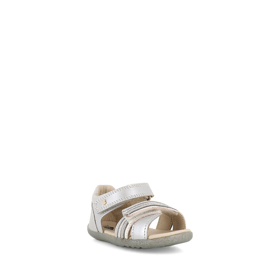 Magic Step Up Silver Leather Shoes for Women - Comfortable & Stylish Heels for Work, Party & Evening Wear