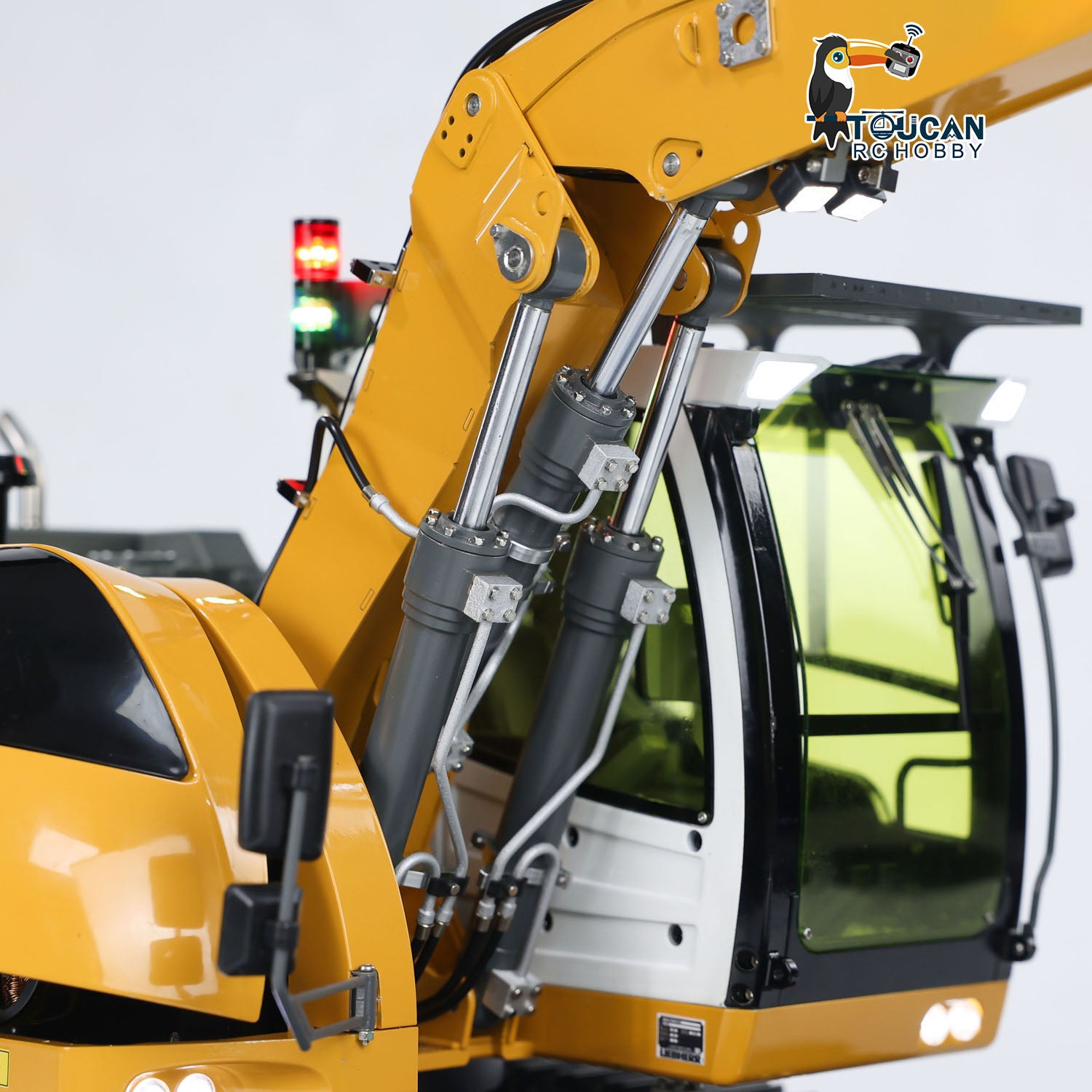 1/14 Scale RC Hydraulic Excavator Toy - 5-Way Valve Remote Control Construction Vehicle with RTR Electric Digger (LR 914 Model) | Fast Free Shipping | Perfect for Kids Play, Construction Enthusiasts & Collectors