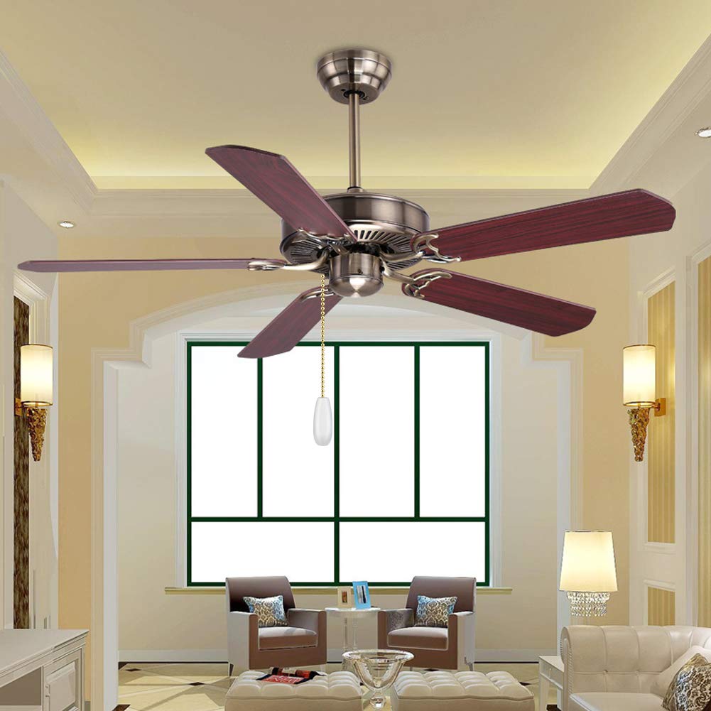 Topbuti 4 Pack Wooden Ceiling Fan Chain Pulls - White Fan Light Pull Chain Extensions for Ceiling Lights & Lamps | Easy Installation & Stylish Home Decor Upgrade